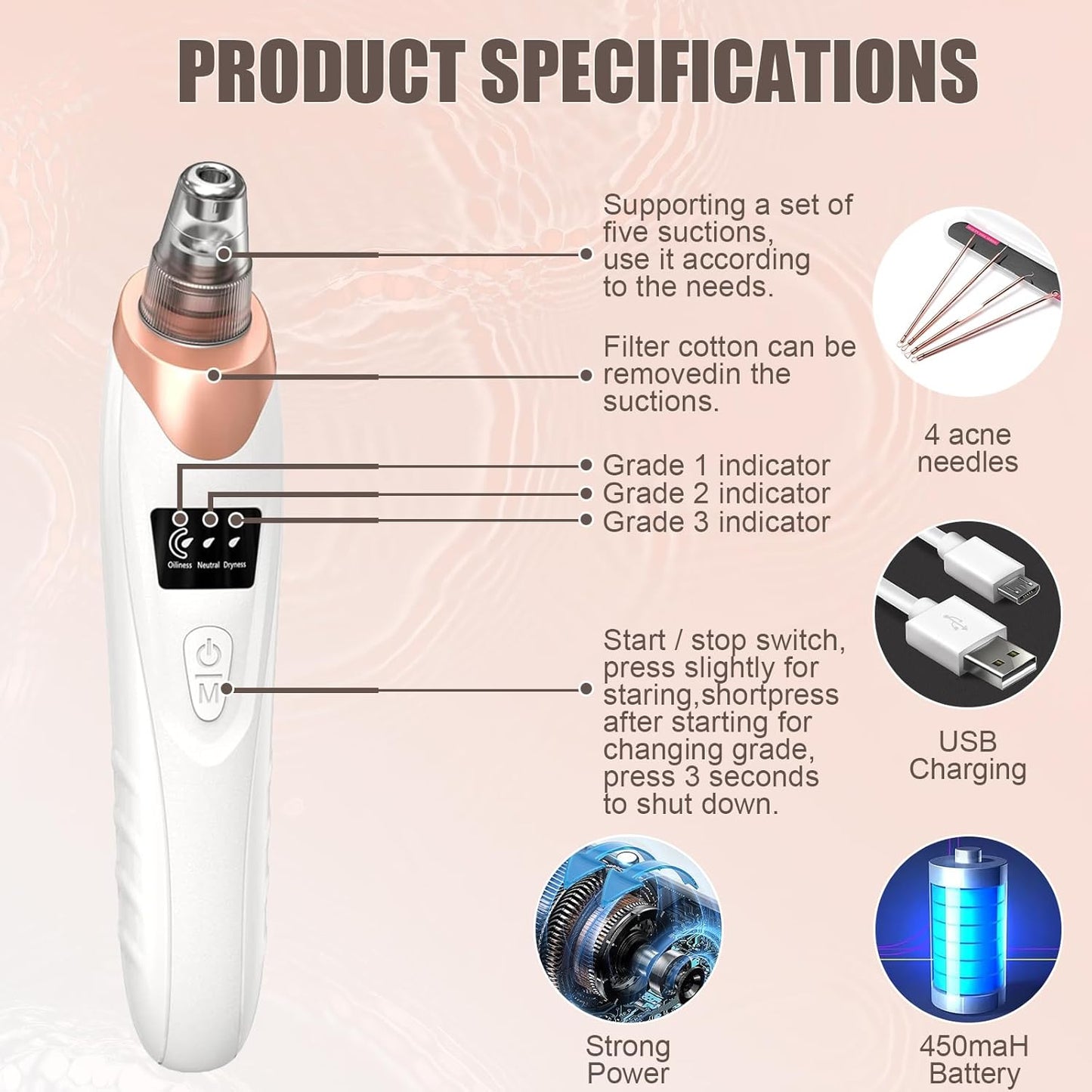 PoreClean™ Blackhead Vacuum Remover