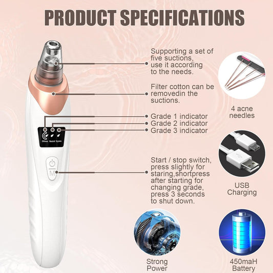 PoreClean™ Blackhead Vacuum Remover
